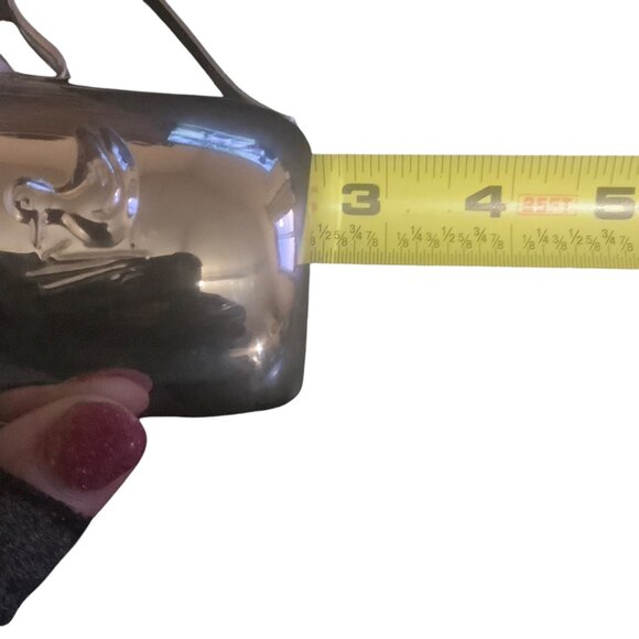 Vtg Silver Plated Baby Cup Mug With Duck Design 2.5” - Picture 6 of 6